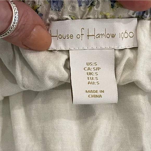 House of Harlow Tiered Floral Mini Skirt Cottagecore | NWT | Size Small - Picture 16 of 16